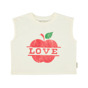 Camiseta Apple print