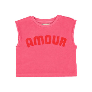 Camiseta Amour print
