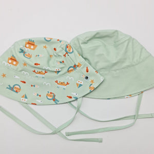 Gorro Bucket reversible UPF 50+ Menta