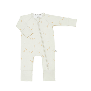 Pijama bambú cremallera Geese