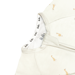 Pijama bambú cremallera Geese