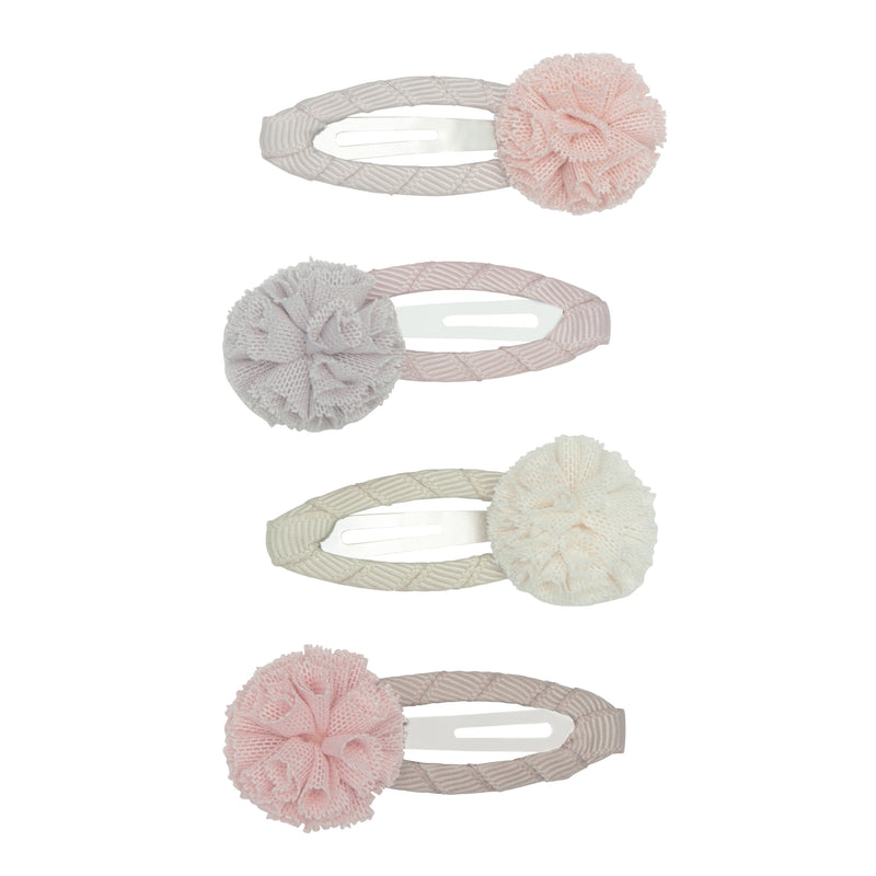 Pack Clips Pom Pom