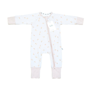 Pijama bambú cremallera Peaches