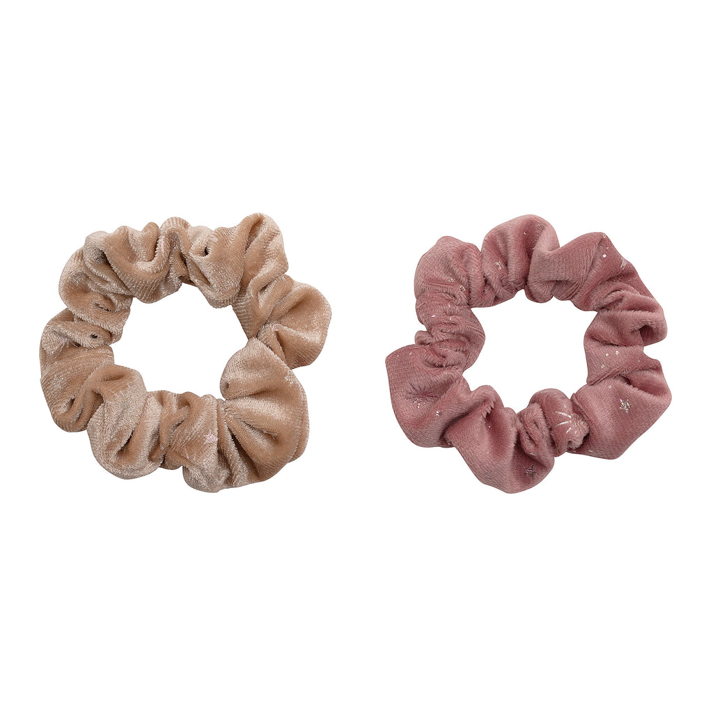 Pack Coleteros Velvet scrunchies