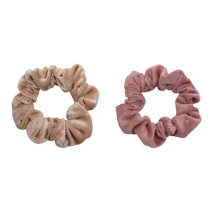 Pack Coleteros Velvet scrunchies