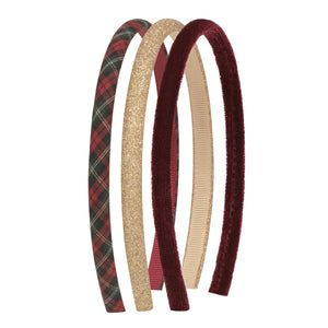 Pack 3 diademas Alice winter