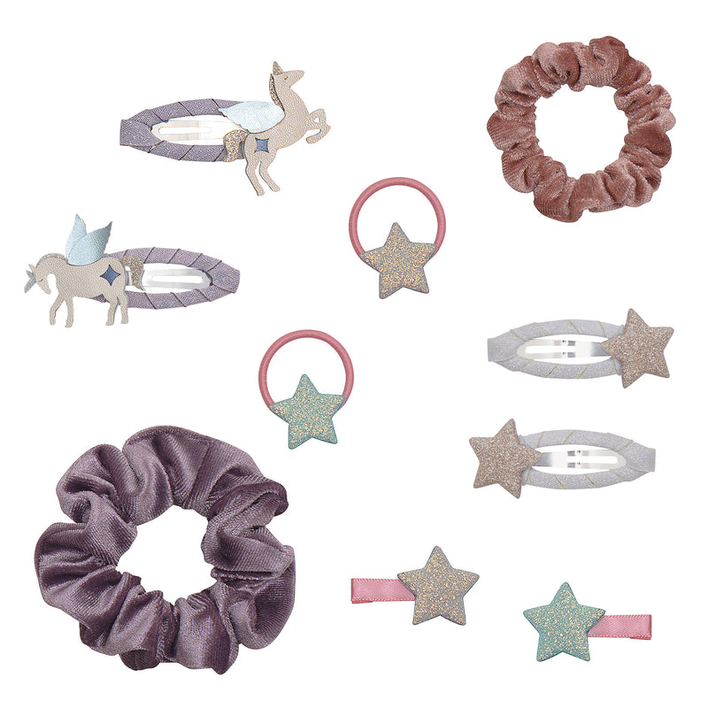 Set accesorios pelo Unicorn