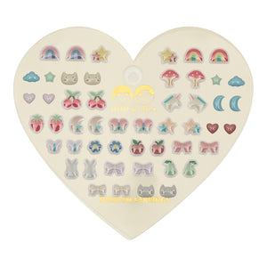 Set pendientes stickers Heart