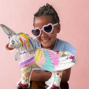 Dibujos inflables para pintar Unicornio