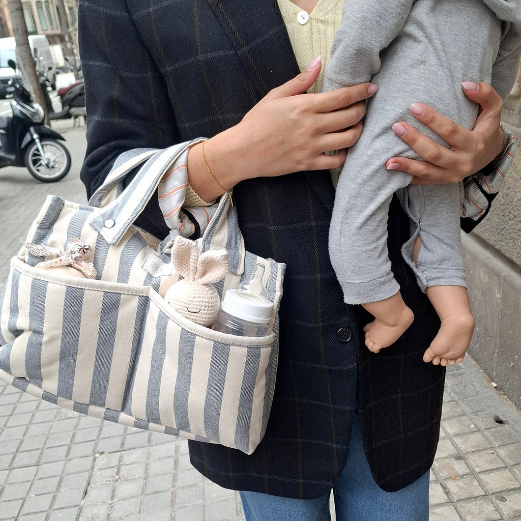 Bolsa carrito Audrey Navy Jean