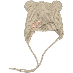 Gorro orejas Megan beige