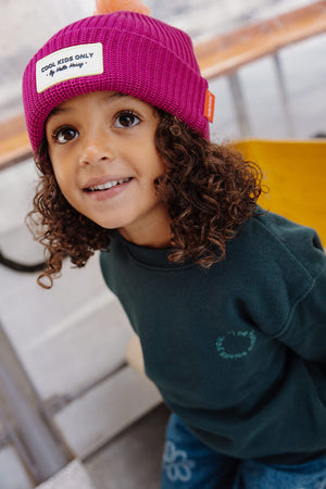 Gorro Block Purple