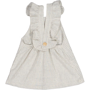 Vestido Sara vichy gris