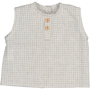 Camiseta Renne vichy gris