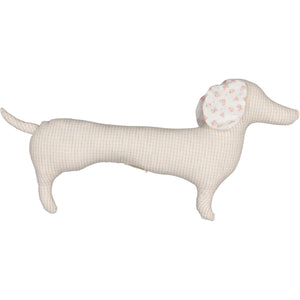 Peluche Pepito vichy coral