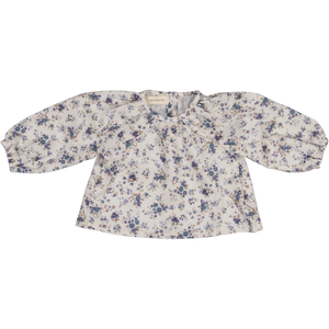 Blusa Elsie flor azul