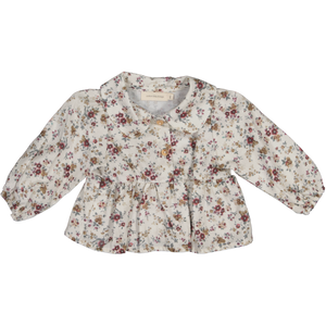 Blusa cuello Aileen flor rosa