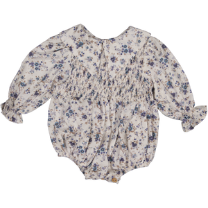 Romper Amber flor azul
