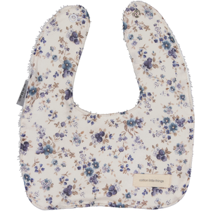 Babero Filippo flor azul