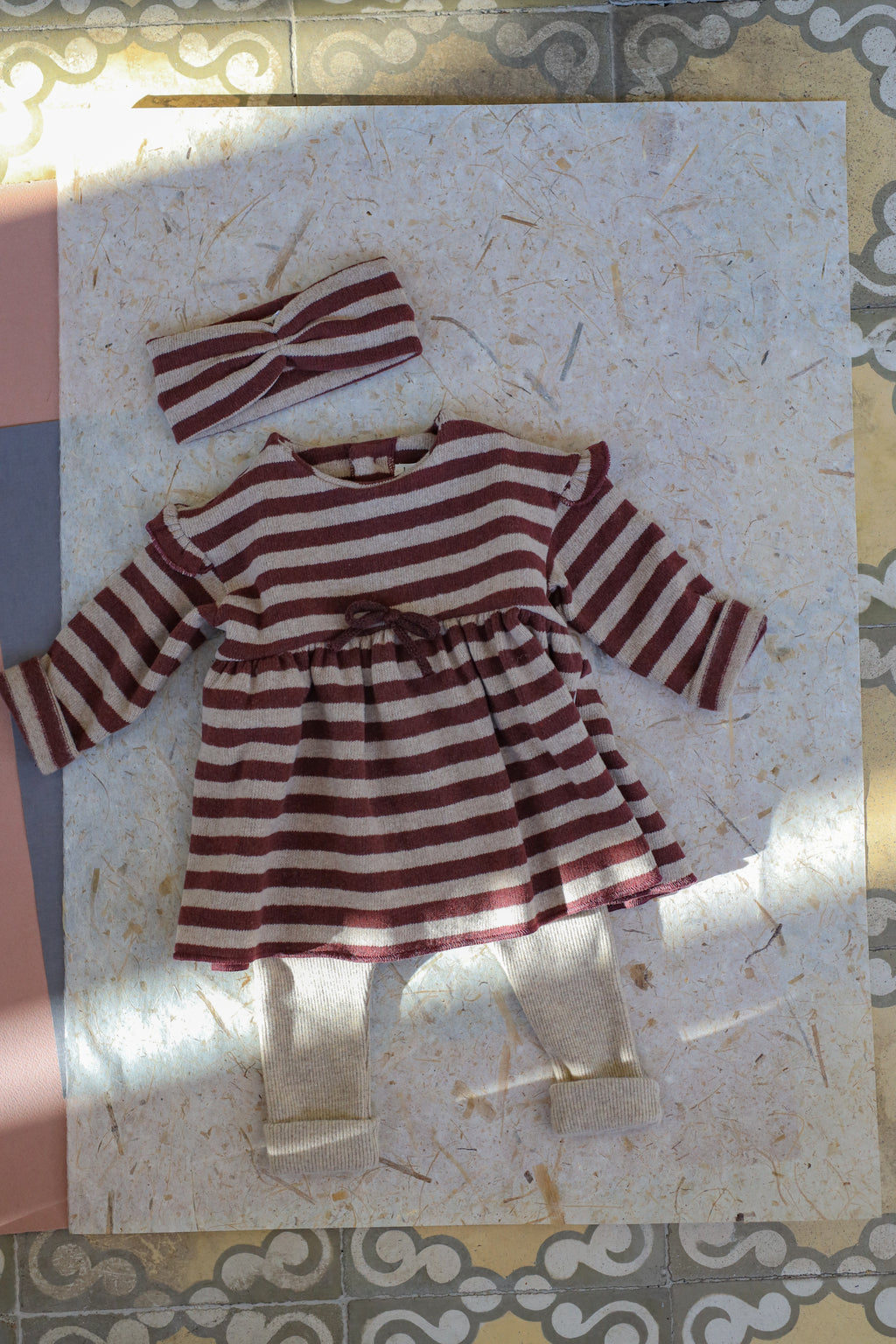 Vestido Thea melanzana