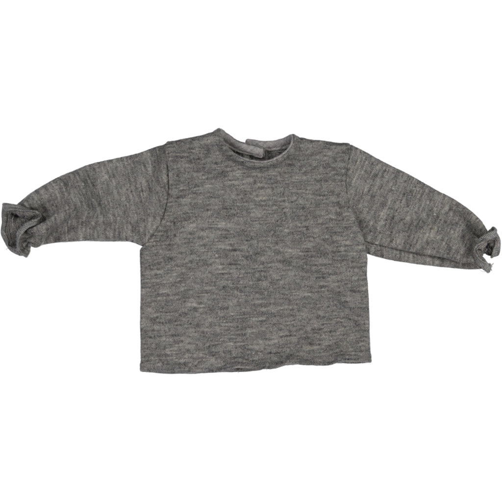 Jersey punto gris claro