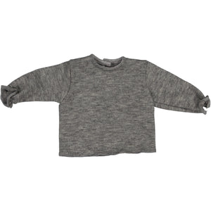 Jersey punto gris claro