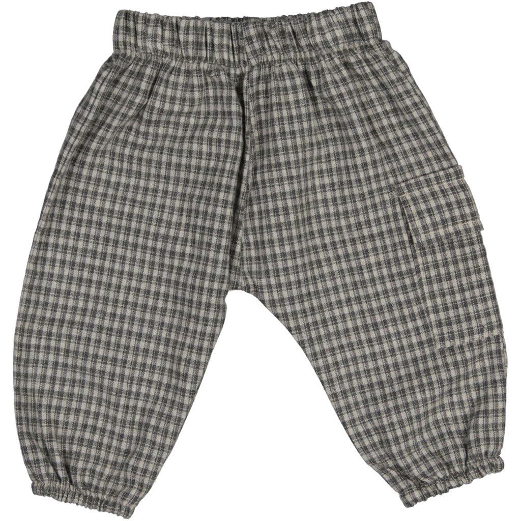 Pantalón bombacho Willy cuadro gris