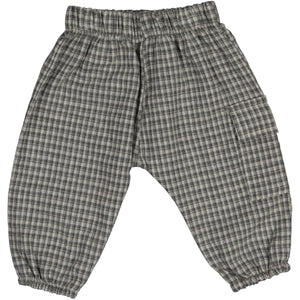 Pantalón bombacho Willy cuadro gris
