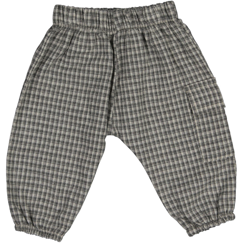 Pantalón bombacho Willy cuadro gris