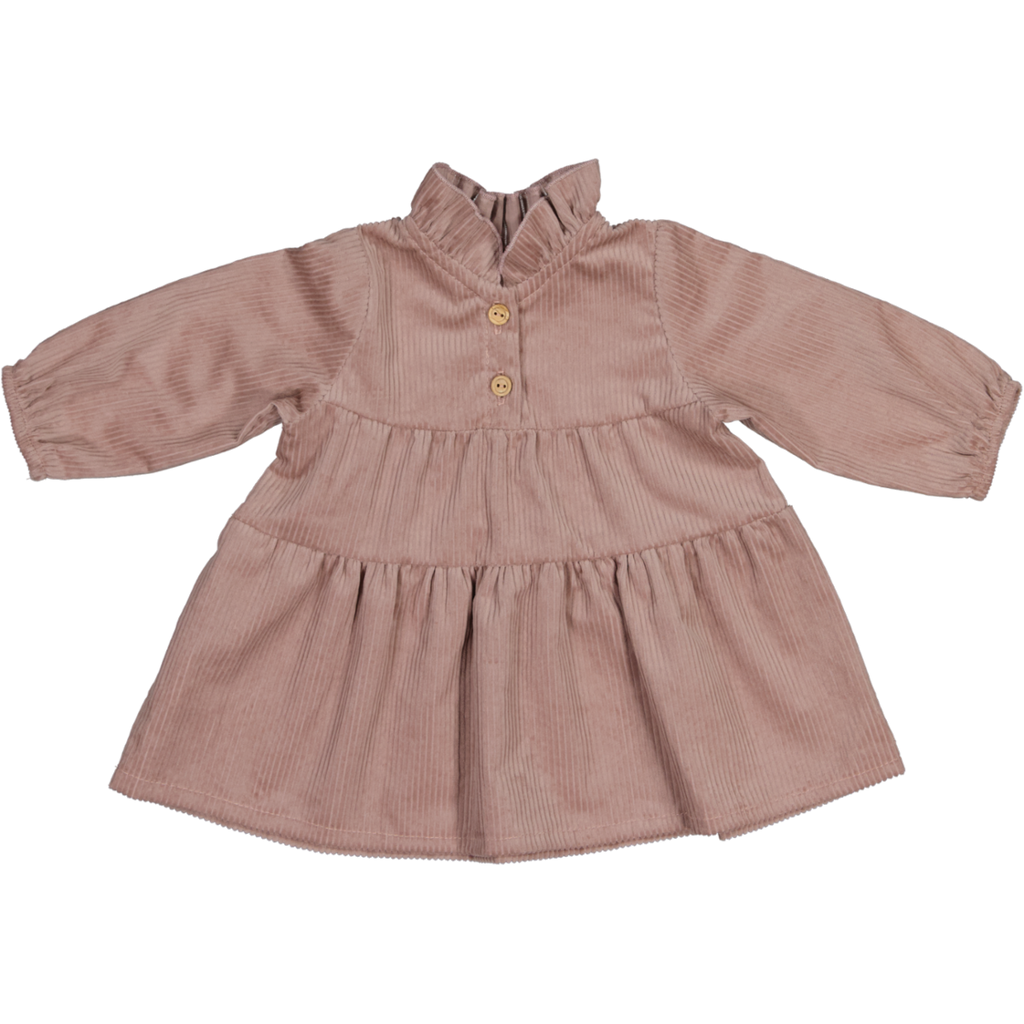Vestido Laura pana rosa