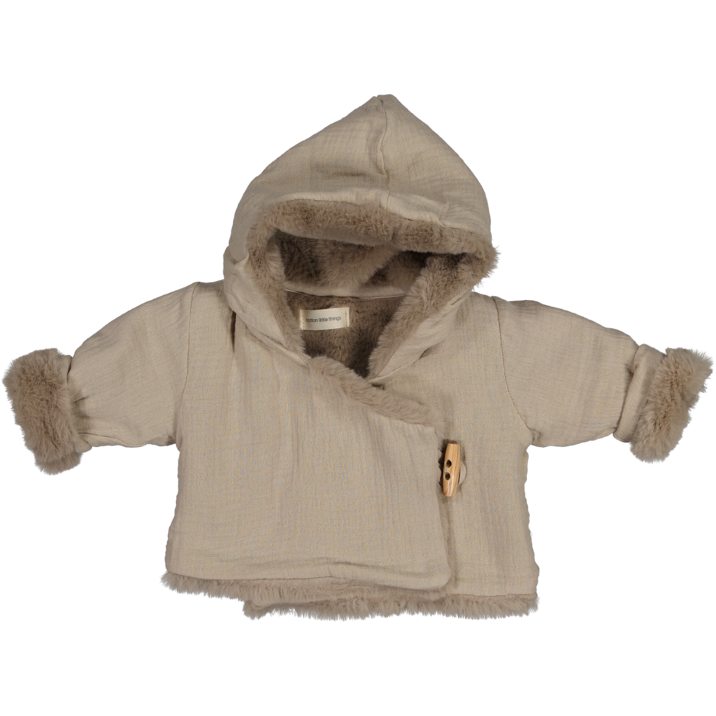 Abrigo Kim beige