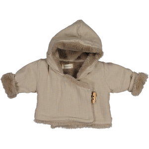 Abrigo Kim beige