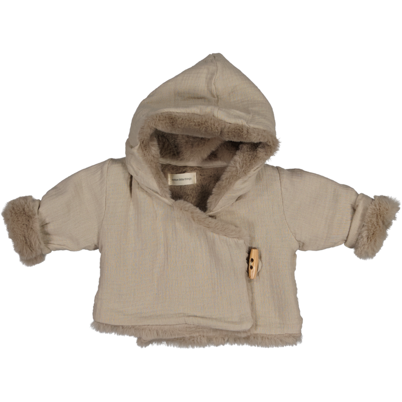 Abrigo Kim beige
