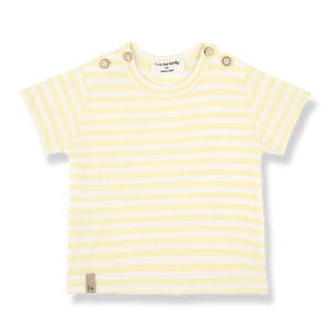 Camiseta Jon pastel yellow