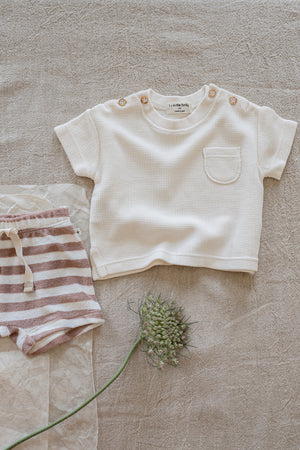 Camiseta Delion ecru