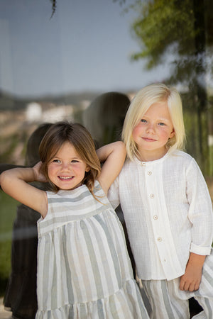 Camisa Pubol off-white