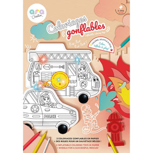 Dibujos inflables para pintar Rescate