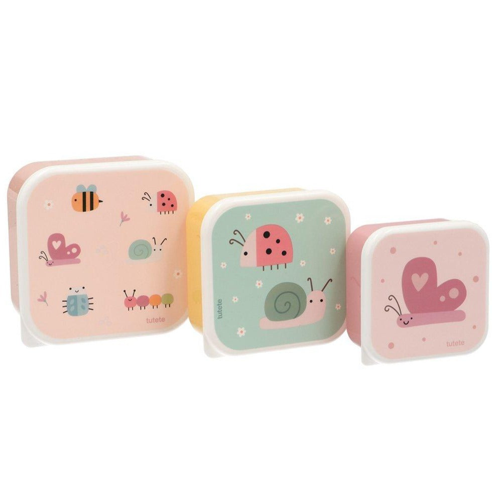 Cajas almuerzo Bugs Set de 3