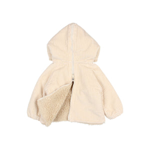 Abrigo Corduroy natural