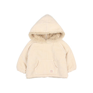 Abrigo Corduroy natural