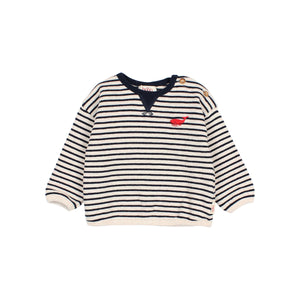 Jersey Soft Stripes navy