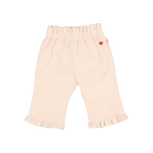 Pantalón Velour Cream Pink