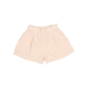 Pantalón Falda pana cream pink