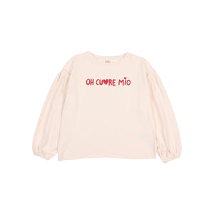Camiseta Cuore cream pink