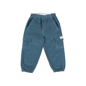Pantalón cargo soft velour harbour