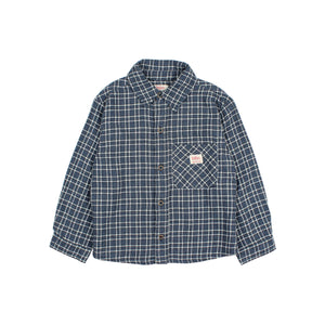 Camisa Tartan navy