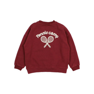 Sudadera Tennis pomegranate