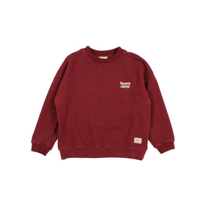 Sudadera Tennis pomegranate