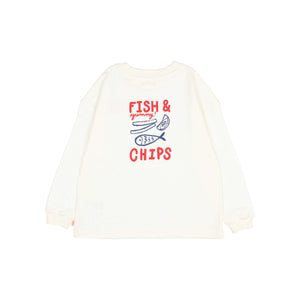 Camiseta Chips off-white
