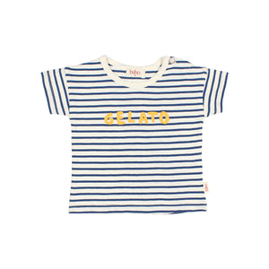 Camiseta Stripes navy